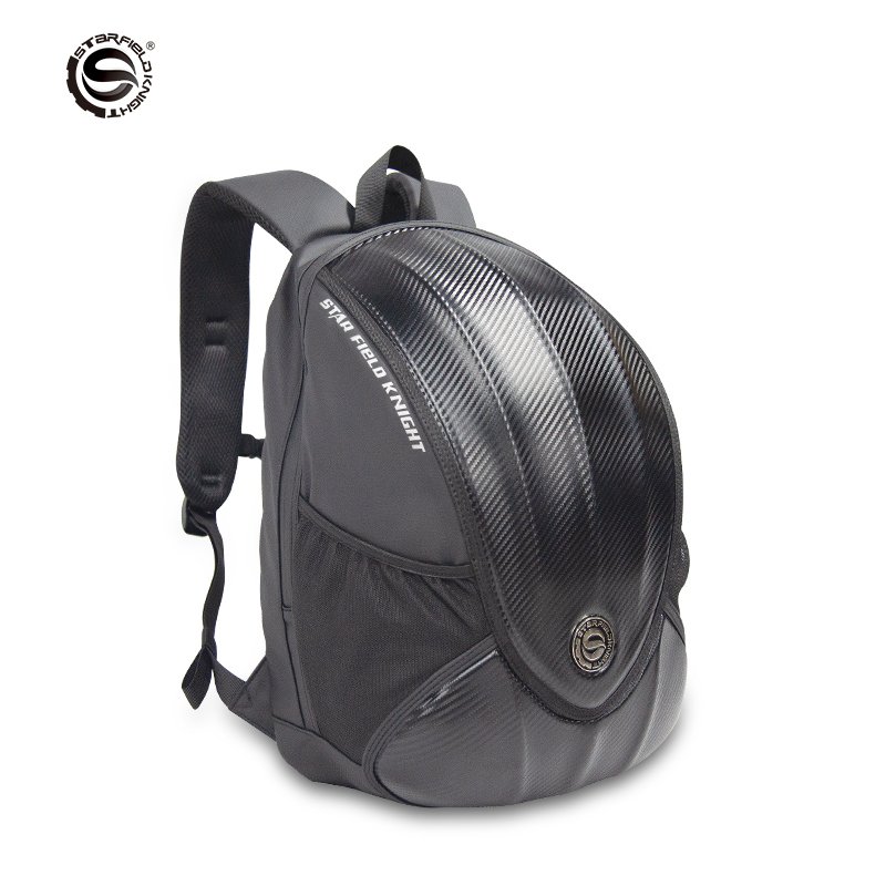 SFK motorcycle helmet bag multi-functional riding anti-splash reflective locomotive large-capacity hard shell backpack