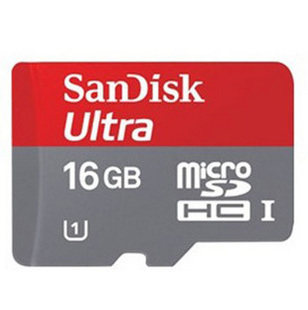 SanDisk MicroSDHC UHS-I Memory Card TF Card 16GB Class10 Read Speed ​​98Mb s - Taoba