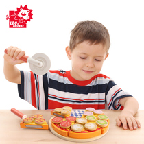 LeoFriends Pizza Chichele Toy Male Girl Children Hands-on Puzzle Kitchen Early Education