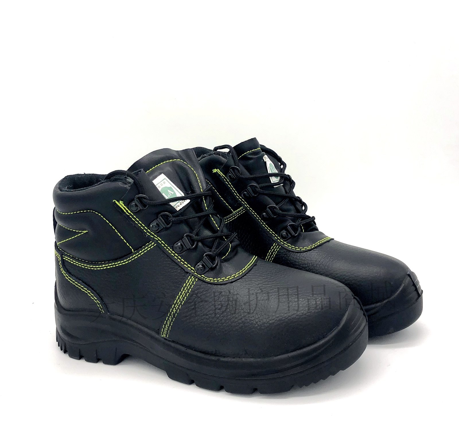 Medium oil wool cotton work shoes oil resistant and anti-static oil oil resistant black leather face oil field Petrochemical keep warm winter