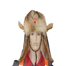 Oilfield fur hard hat Anti-smashing warm oilfield long hair hard hat