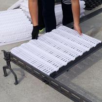  Plastic manure leakage board Sow production bed manure leakage board accessories piglets conservation bed manure board Pig farm breeding equipment Cattle and sheep