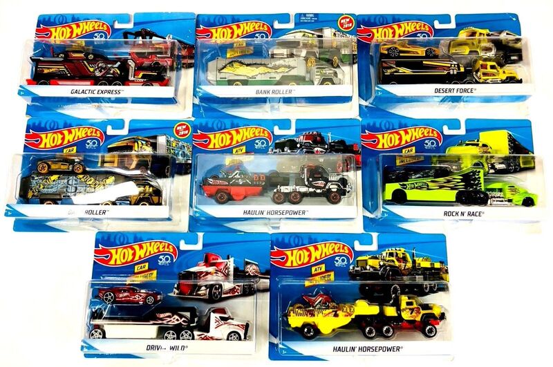 Hot Wheels Hauler Trailer Large Truck Transport Vehicle Large Size Collection-2 K063