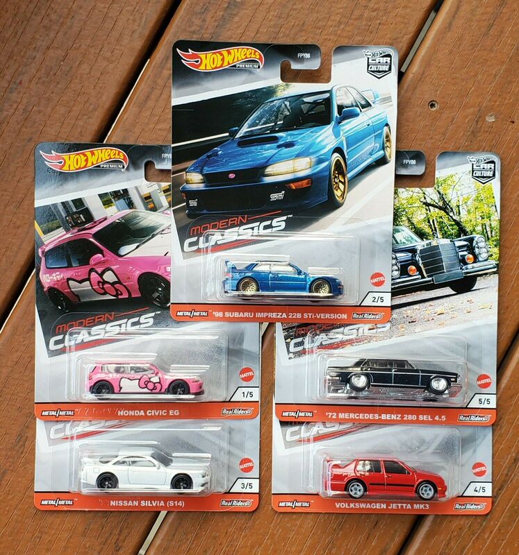 Hot Wheels Car Culture Modern Classics 2020-5 Us Edition K1315