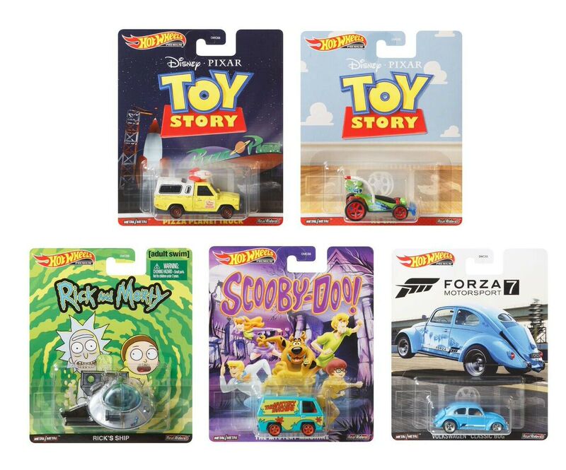Hot Wheels Movie Cars Rick and Morty Beetle Toy Story 2020--7 S K1115A Hot Wheels Movie Cars Rick and Morty Beetle Toy Story 2020--7 S K1115A