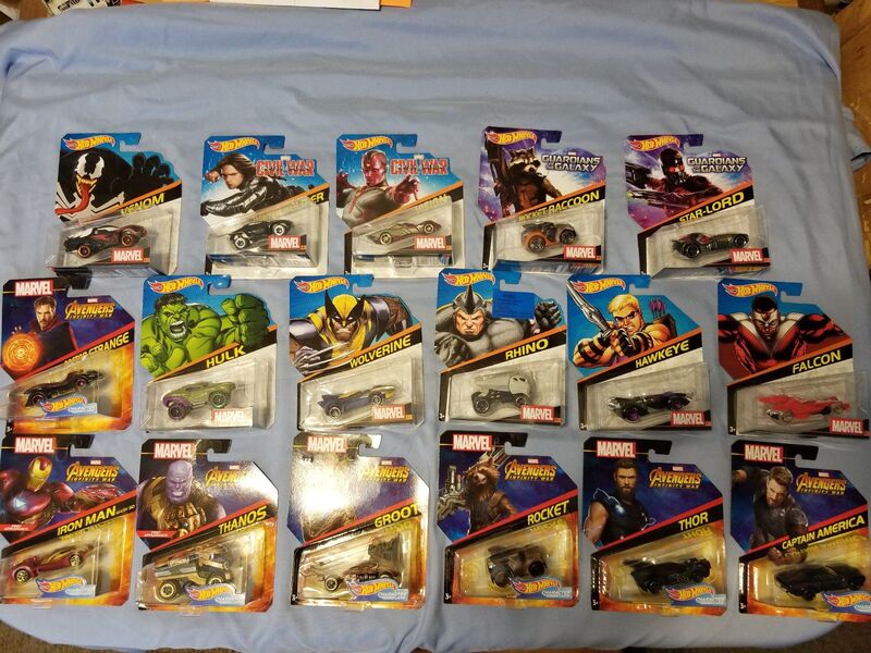 Hot Wheels 2018 Character Cars Collection 2 Details Inside