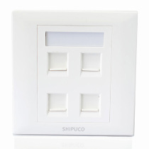 SHIPUCO type 86 single-port dual-port panel voice information network phone SIPCO network cable socket socket