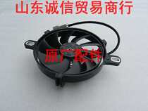 Jinan light riding Han Xiaoxing GV300S QM300 water tank radiator wind side cover original motorcycle loading accessories