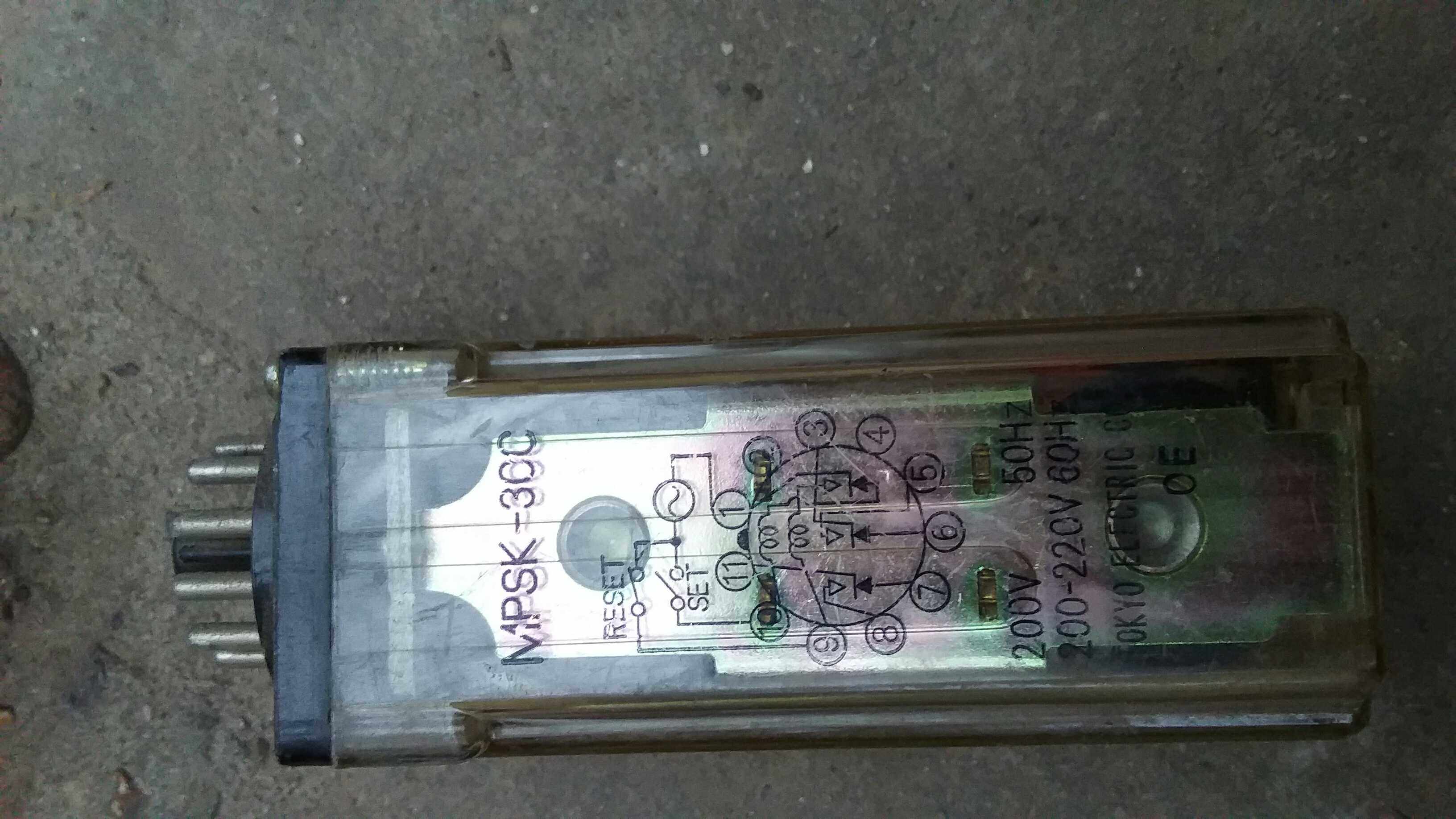 Japan TOKYO ELFCTRIC original MPSK-30C 3CC tec 200V-220V time relay