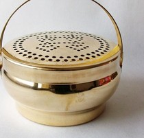 Pure copper super large number Wang Basin warm Basin fire hand stove copper stove wedding hand stove dragon phoenix pattern