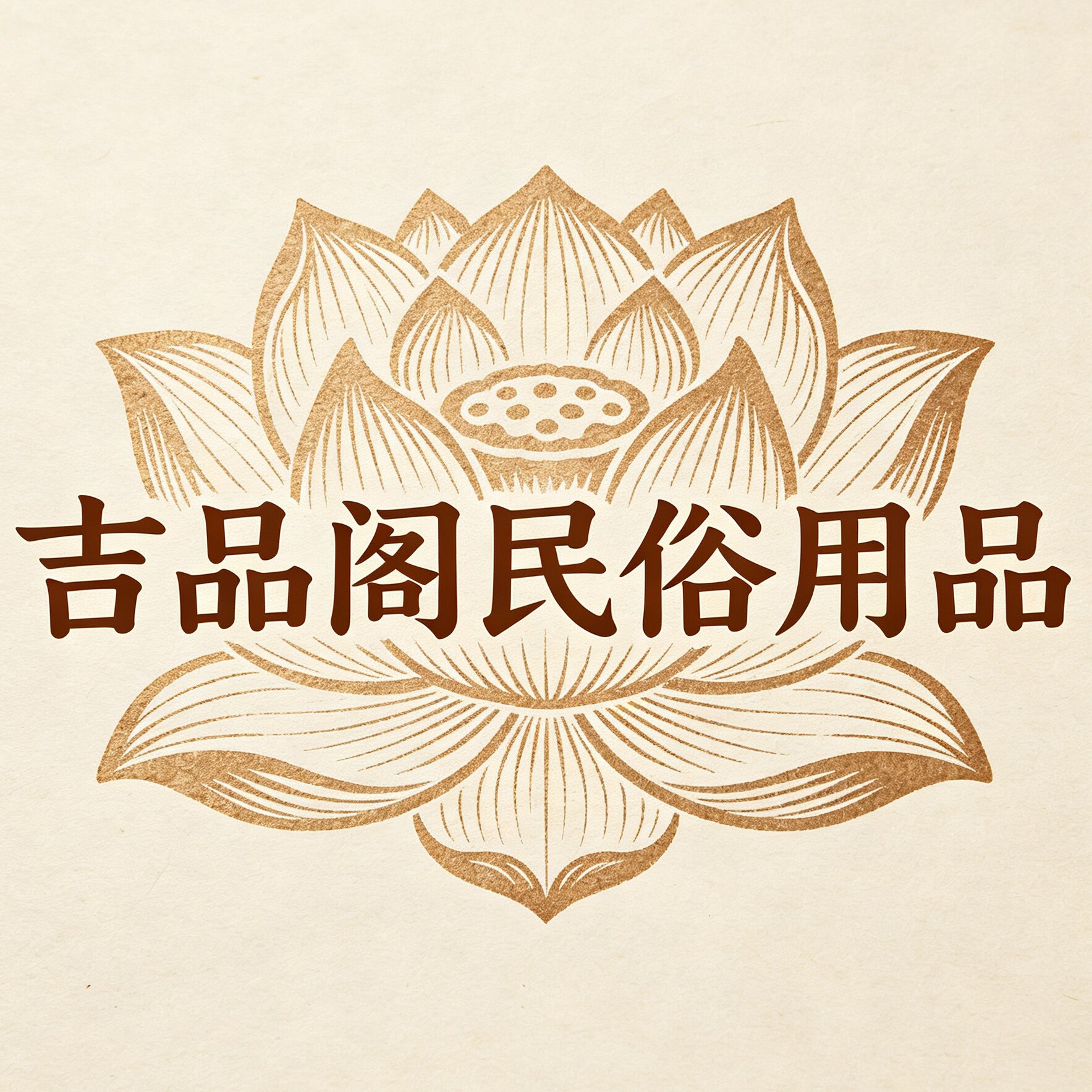 吉品阁民俗用品店的LOGO