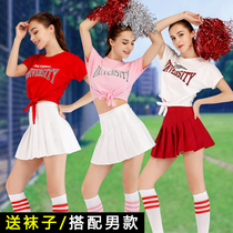 Cheerleading costumes womens group singing costumes cheerleading uniforms aerobics jazz dance uniforms school sports suits
