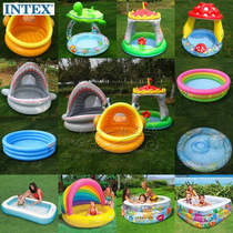  Childrens baby inflatable swimming pool Family large ocean ball pool Bathtub insulation bath bucket Animal shape pool