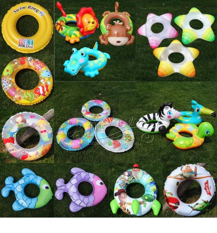 Ghế trẻ em phim hoạt hình hình động vật bơi vòng nách vòng flamingo phao cứu sinh trẻ em ghế che nắng - Cao su nổi phao tắm cho trẻ em