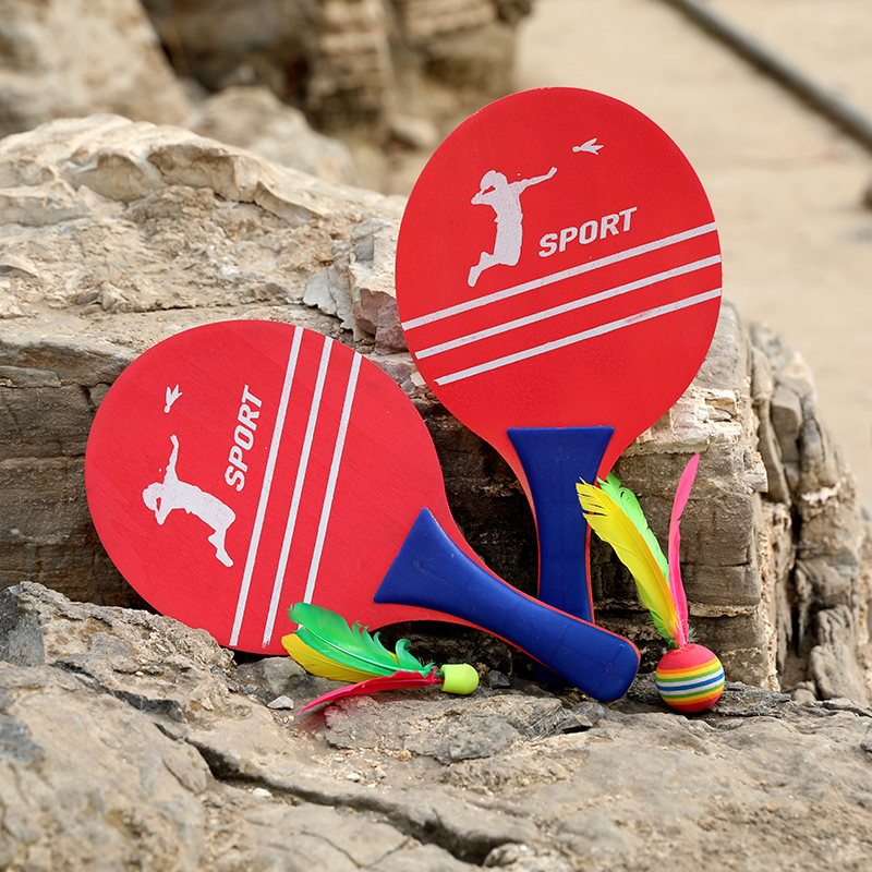 Board Plume Racket Suit Adult Children Cricket Bat Fitness Pat for three wool ball boards badminton rackets