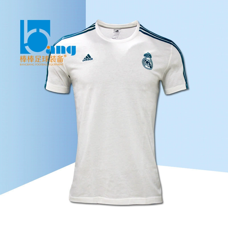 Bang Bang: Áo thun thể thao tay ngắn Adidas / Adidas Real Madrid chính hãng thể thao BR2491 - Bóng đá