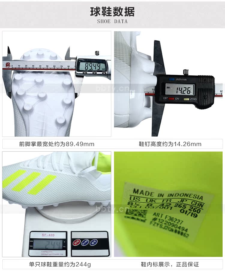 Bang Bang: Bộ đếm chính hãng Adidas Adidas X 18.3 AG Giày bóng đá mũi nhọn ngắn F36227 - Giày bóng đá các hãng giày đá bóng sân cỏ nhân tạo