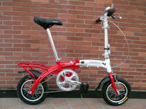 GOGOBIKE 12-inch mini portable GOGO small-wheeled mens and womens adult aluminum alloy ultra-light folding bicycle