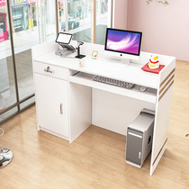 Cash register clothing store simple modern supermarket bar table small beauty salon reception desk shop front counter counter