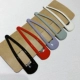 Hàn Quốc phụ kiện tóc Dongdaemun in lưới màu đỏ kẹp tóc màu cơ bản 掰掰 clip macaron bangs clip card - Phụ kiện tóc dây buộc tóc scrunchies cầu vồng