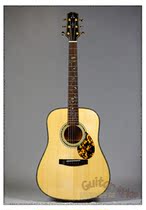 Aosen Full veneer folk finger playing guitar Wood color