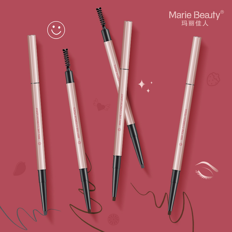 Mary Canon suede Good to use extremely fine flat brow Female waterproof persistent perspiration does not fall out of color beginners are not fainting
