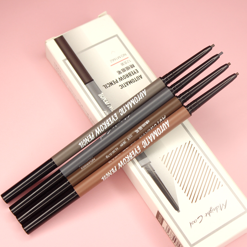 Ultrafine head extremely fine brow waterproof and antiperspiration natural lasting not falling out of color and not fainting beginners female roots well-defined