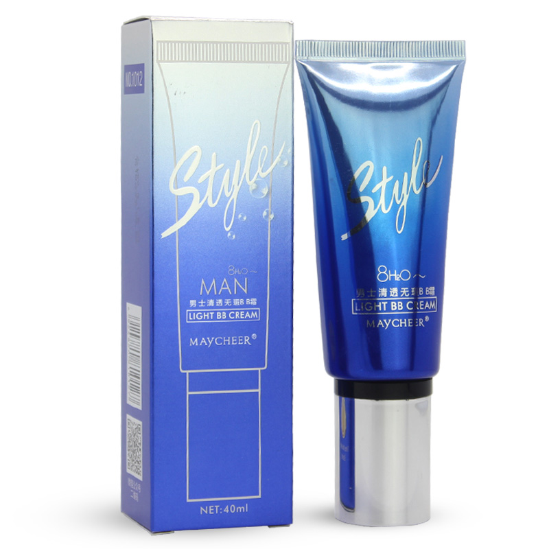 Mei Qian is clear through no time for men's bb cream Flawless Acne Print Natural Color Nourishing moisturizing Tibright Complexion Cosmetics