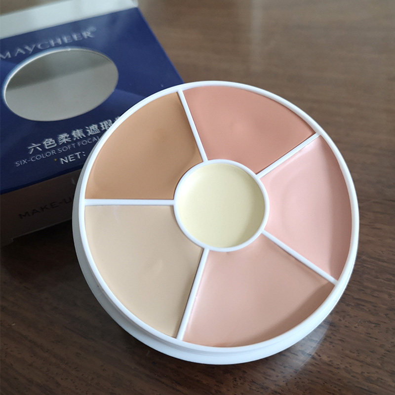 Beauty Sie's six-colored Johor Flawless Cream Covered With Spots Pimple Black Eyed pocket Acne Print Face Powerful Disc