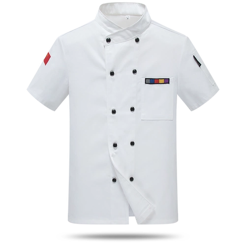 Летний лонгслив для работы, чай с молоком, короткий рукав