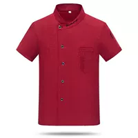 Красный, короткий рукав