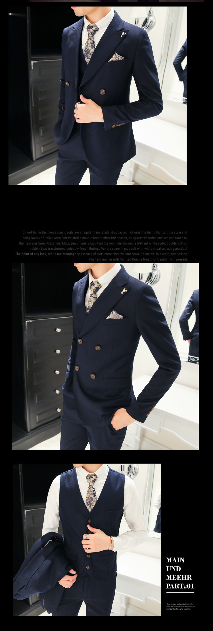 Costume homme pour Quatre saisons - Ref 1564224 Image 7