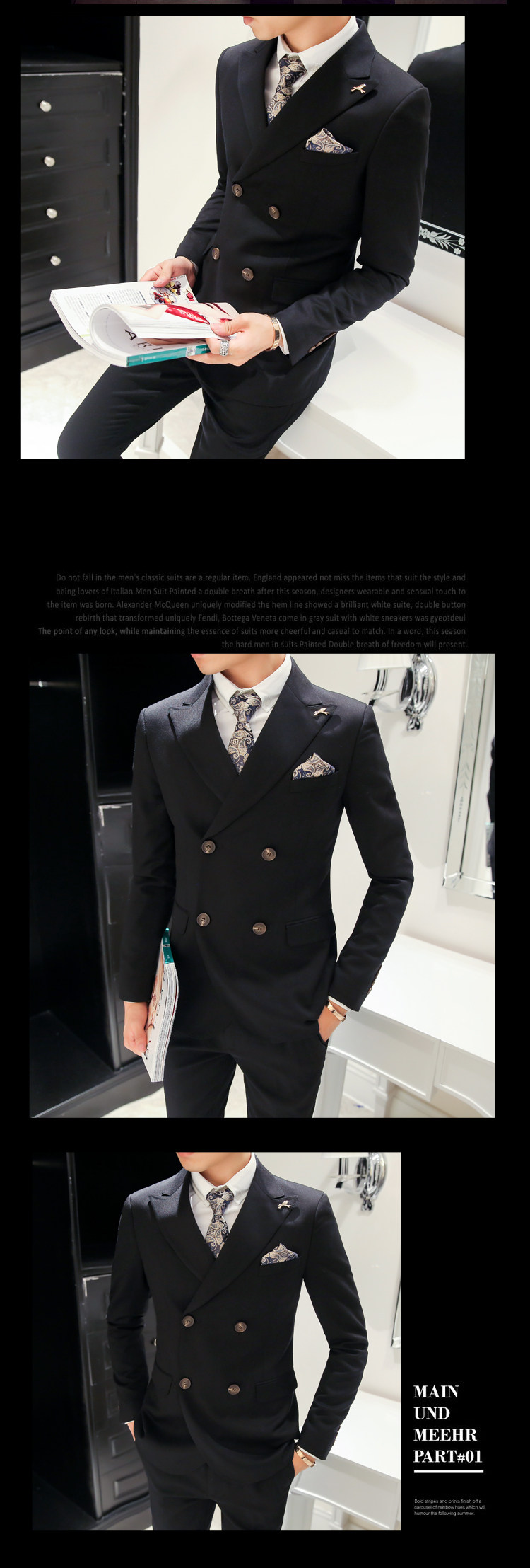 Costume homme pour Quatre saisons - Ref 1564224 Image 16