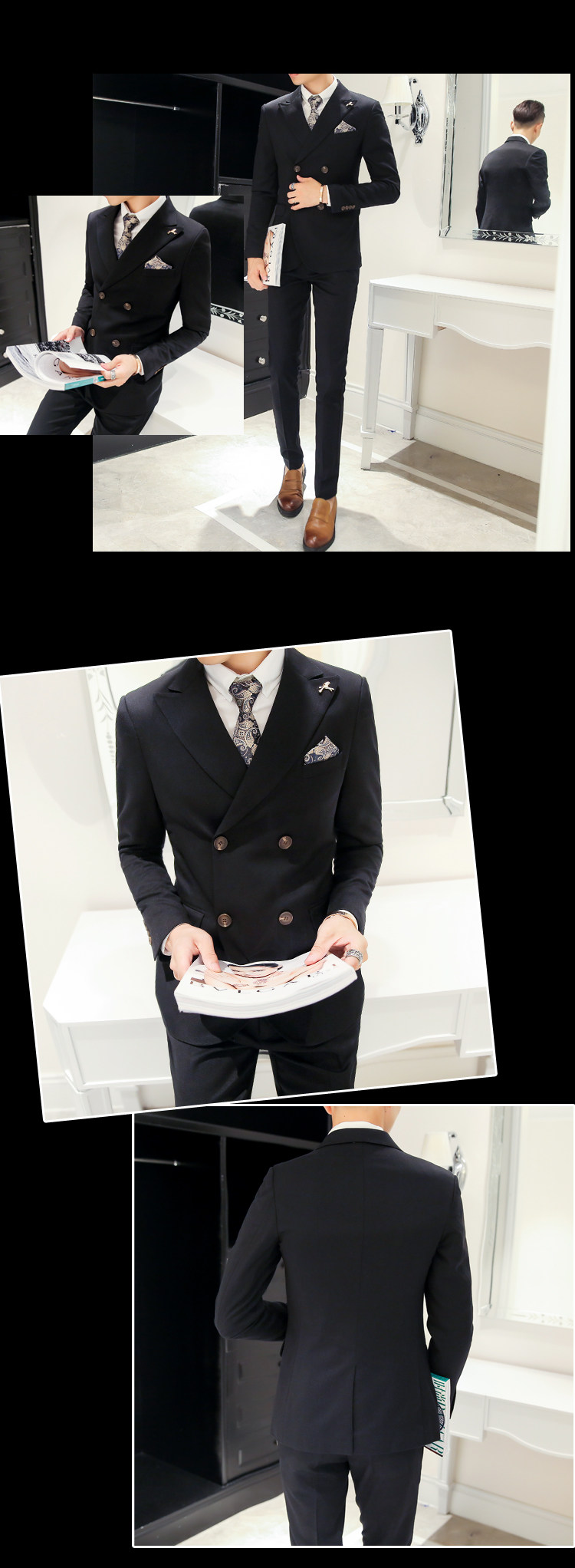 Costume homme pour Quatre saisons - Ref 1564224 Image 18