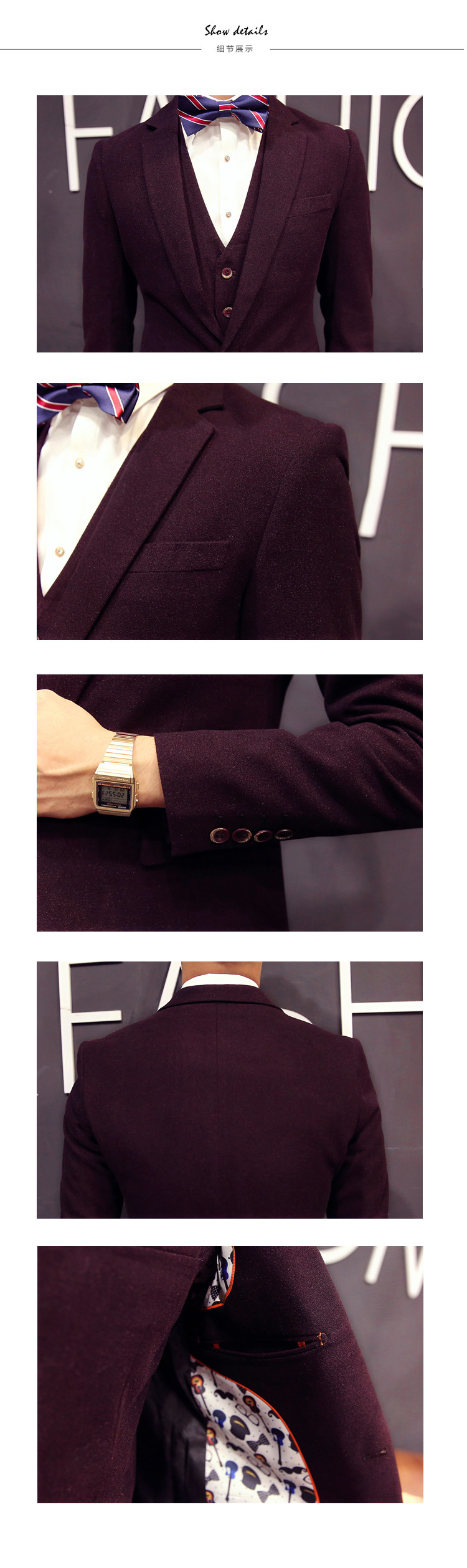 Costume homme pour Quatre saisons - Ref 1563603 Image 10