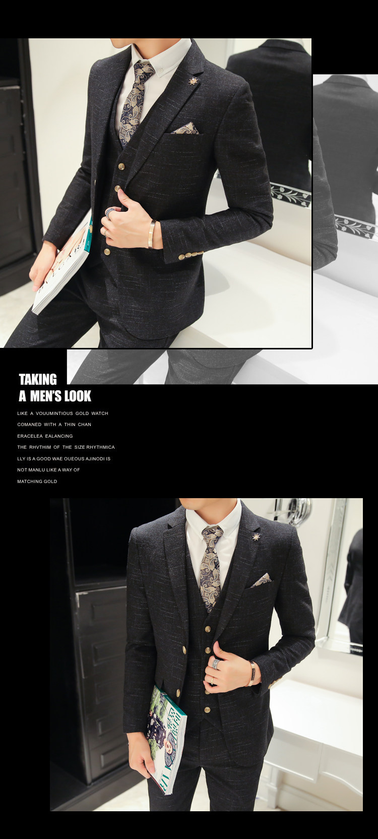 Costume homme pour Quatre saisons - Ref 1578566 Image 7