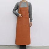 Водонепроницаемый длинный полиуретановый рабочий фартук для жирной кожи подходит для мужчин и женщин, увеличенная толщина