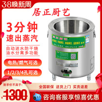 Residence Steam Bag Furnace Commercial Steam Buns Gas Electric Multifunction Steam Engine Braiser Early Dining Shop Small Cage Bag Steam Stove