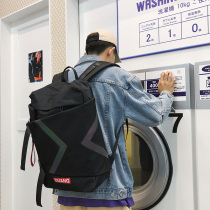 Day Ensemble Bag Mens Tide Cool Computer Travel Backpack Large Capacity Junior High School Students High School Students Double Shoulder Bag