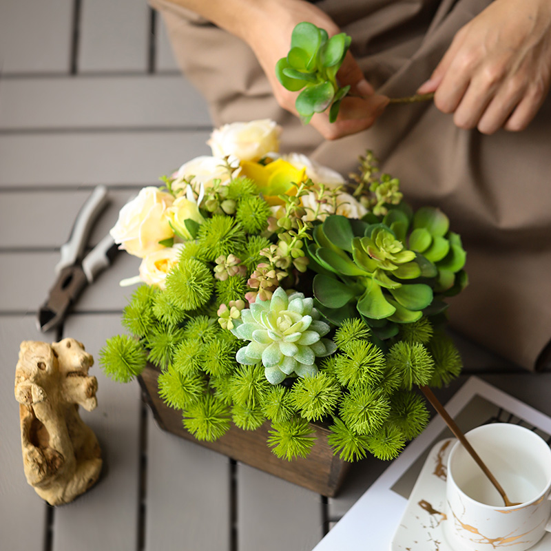 INS wind natural wind Nordic design modern minimalist creative wall hanging decoration desktop home living room dining table flower arrangement