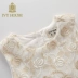 IVY HOUSE Ivy Kids Váy Cô Gái Cổ Tròn Không Tay Thêu Hoa Cô Gái Lưới Sợi Váy Váy Công Chúa - Váy trẻ em