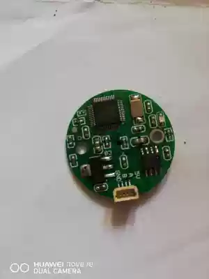 Open source magnetic encoder as5600 chip supports ModbusRTU protocol multi-turn transmission schematic and code