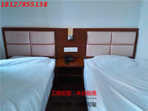 Guangzhou Business Quick Chain Hotel Guest House Guest House Furniture Single Double Bed Computer Desk Combination Desk Complete customization