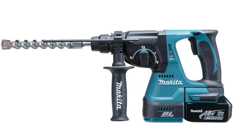 Makita DHR242RME Z lithium battery brushless motor 18V rechargeable three-function electric hammer drill electric drill electric pick