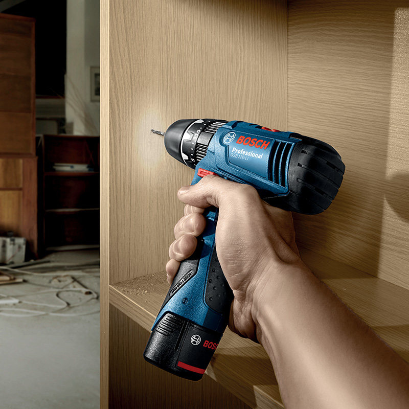 Bosch electric drill impact drill lithium electric drill household rechargeable electric screwdriver tool GSB120-LI