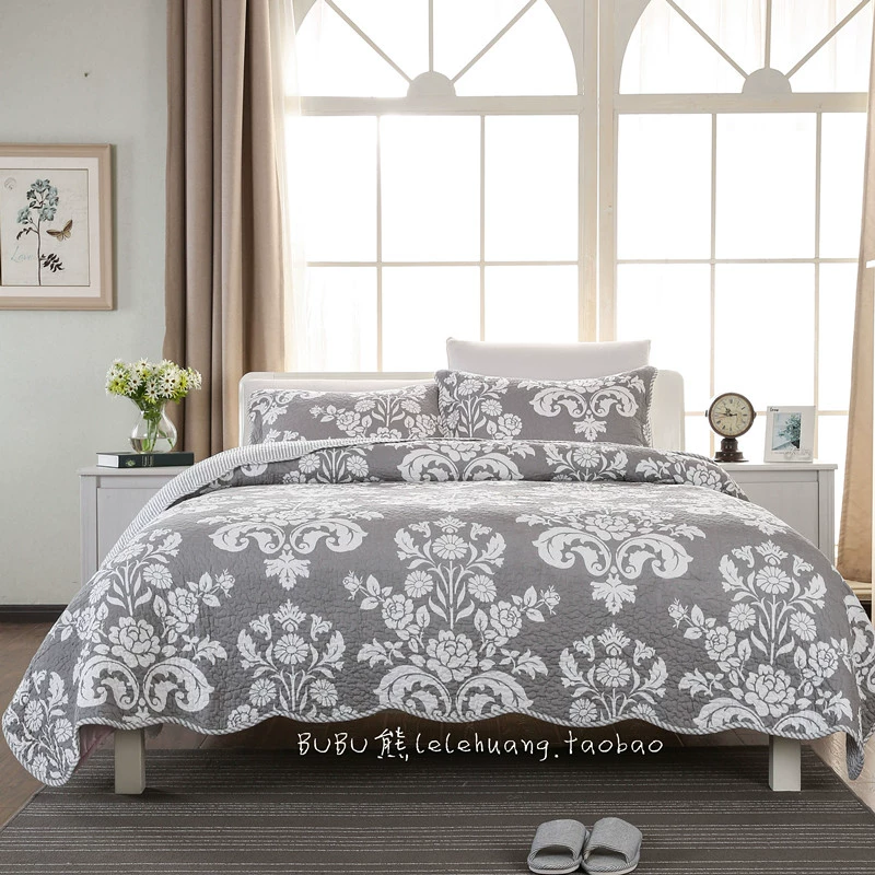 Xuất khẩu bông chần bằng giường bao gồm ba bộ chăn bông trải giường quilted mùa hè mát mẻ điều hòa không khí là bông- phong cách