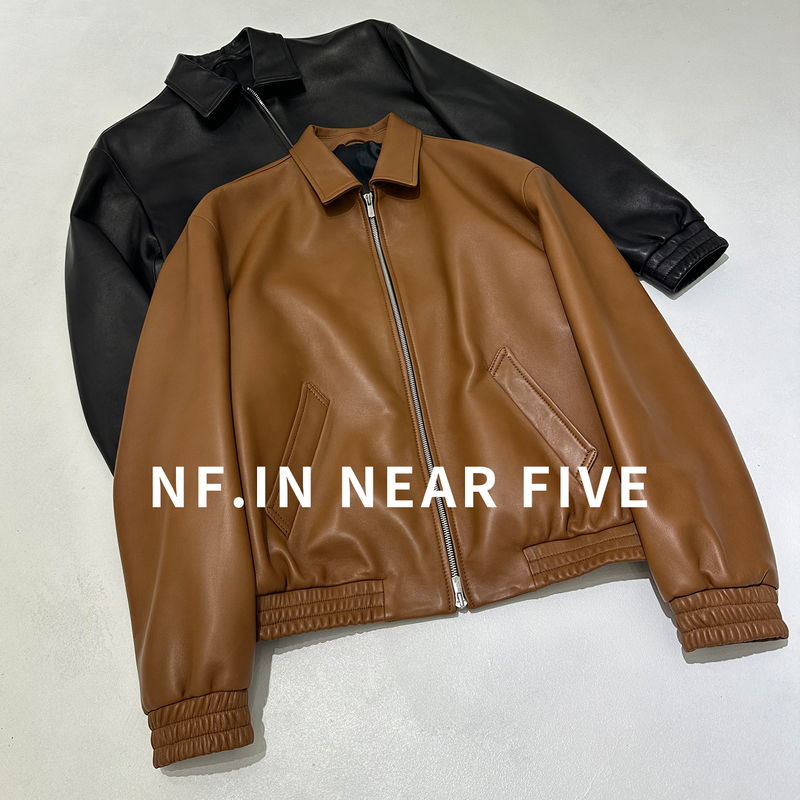 Near Five Gradient Retro High-End First-Layer Sheepskin Jacket Prd Men's Genuine Leather Short Jacket Near Five Gradient Retro High-End First-Layer Sheepskin Jacket Prd Men's Genuine Leather Short Jacket