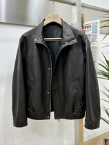 ANNUTREND casual retro imported sheepskin genuine leather jacket mens leather jacket trendy