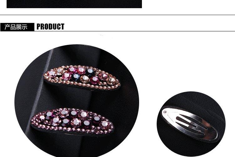 Hàn Quốc rhinestone bên clip clip clip nhập khẩu phụ kiện tóc nhỏ kẹp tóc Phiên bản Hàn Quốc của bangs clip pha lê kẹp tóc đầy kim cương từ clip - Phụ kiện tóc hộp kẹp tóc cho bé gái