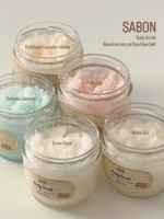 Авторизованный брендом скраб для тела Sabon «Финиковая свежесть» с деревянной ложкой